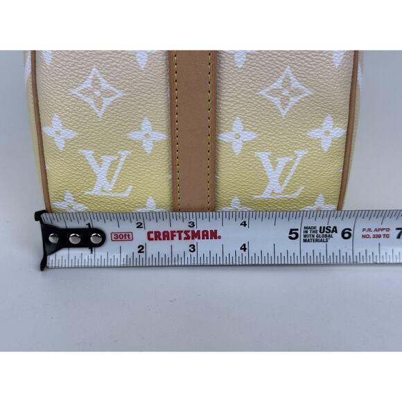 Louis Vuitton Monogram Giant By The Pool Speedy Bandouliere 25 Light Pink C-6 - Picture 15 of 16